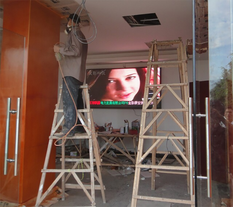 陽江市凱源電力室內(nèi)PH6全彩色LED顯示屏