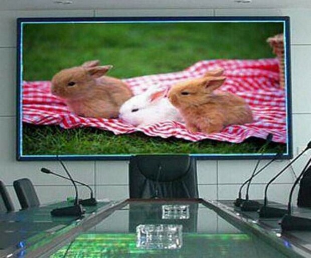 陽江陽村婦幼保健醫院室內PH5表貼三合一全彩色LED顯示屏